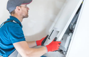 A technician inspects the Gas furnace equipment regularly | Gibber Services