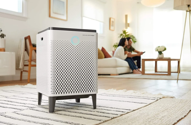 A whole-home purification system that cleans the air at home